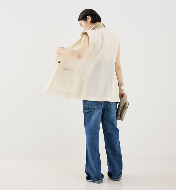 The Store by C' 「【COCUCA】ダブルベスト」|ダウンベスト・ベスト|