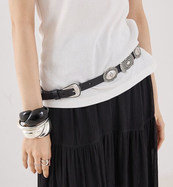 The Store by C' 「【puntovita】【WEB限定】コンチョベルト」|ベルト|