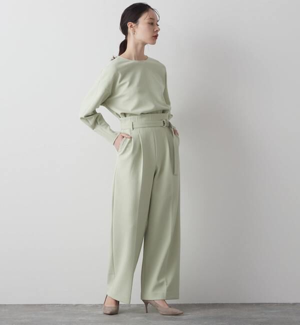 Liesse「タックワイドパンツ」|その他|