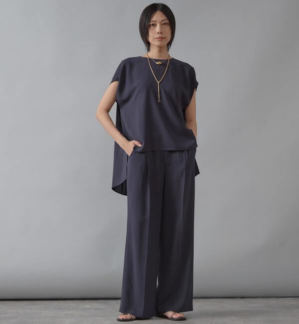 Liesse「タックストレートパンツ」|その他|