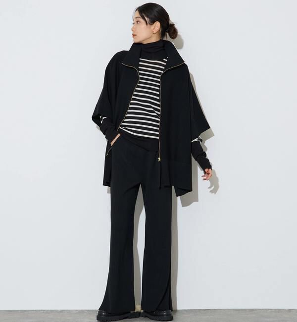 Liesse「ウォッシャブルウールタートルニット」|ニット・セーター|