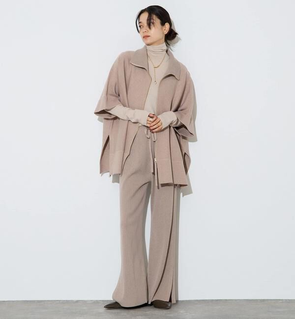 Liesse「ウォッシャブルウールタートルニット」|ニット・セーター|