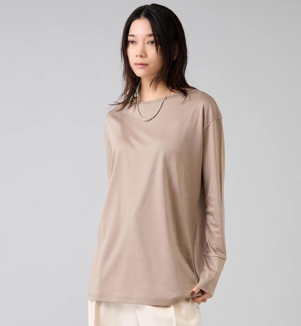 Liesse「袖口カフスカットソー」|Tシャツ・カットソー|