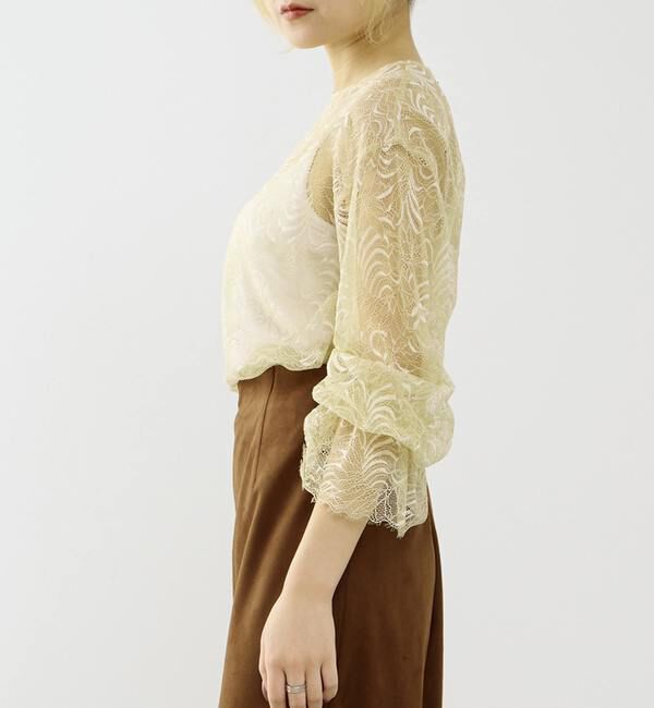 SOFFITTO「レースブラウス」|シャツ・ブラウス|