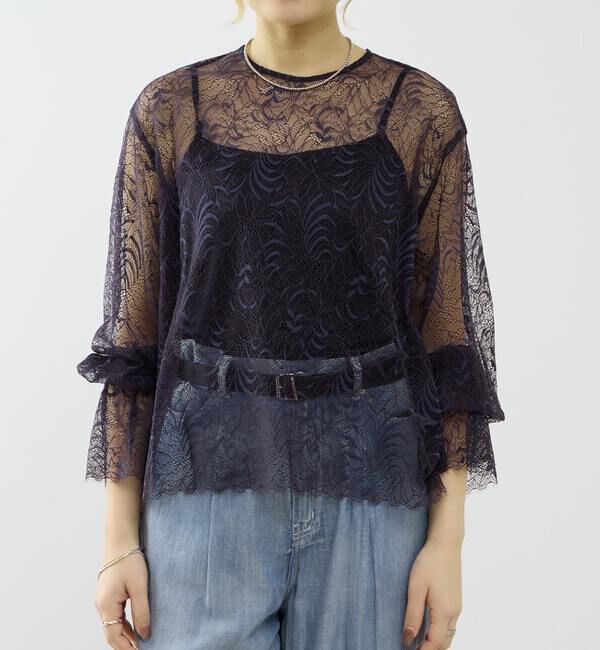 SOFFITTO「レースブラウス」|シャツ・ブラウス|
