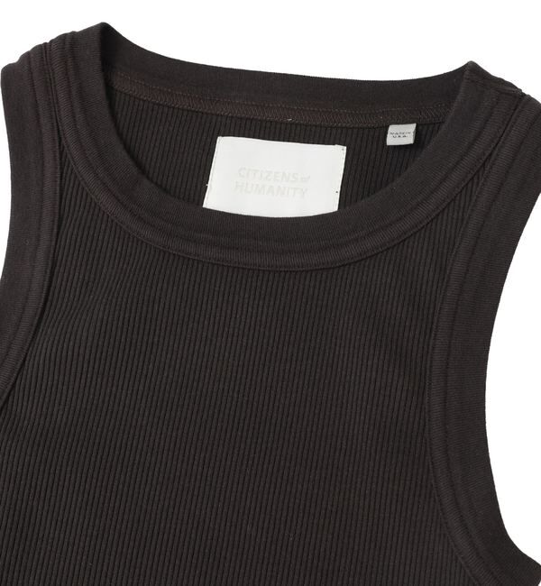 SOFFITTO「【CITIZENS of HUMANITY/ シチズンズオブヒューマニティ】Isabel Rib Tank」|タンクトップ|