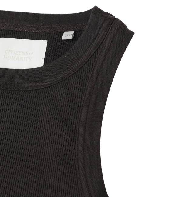 SOFFITTO「【CITIZENS of HUMANITY/ シチズンズオブヒューマニティ】Isabel Rib Tank」|タンクトップ|