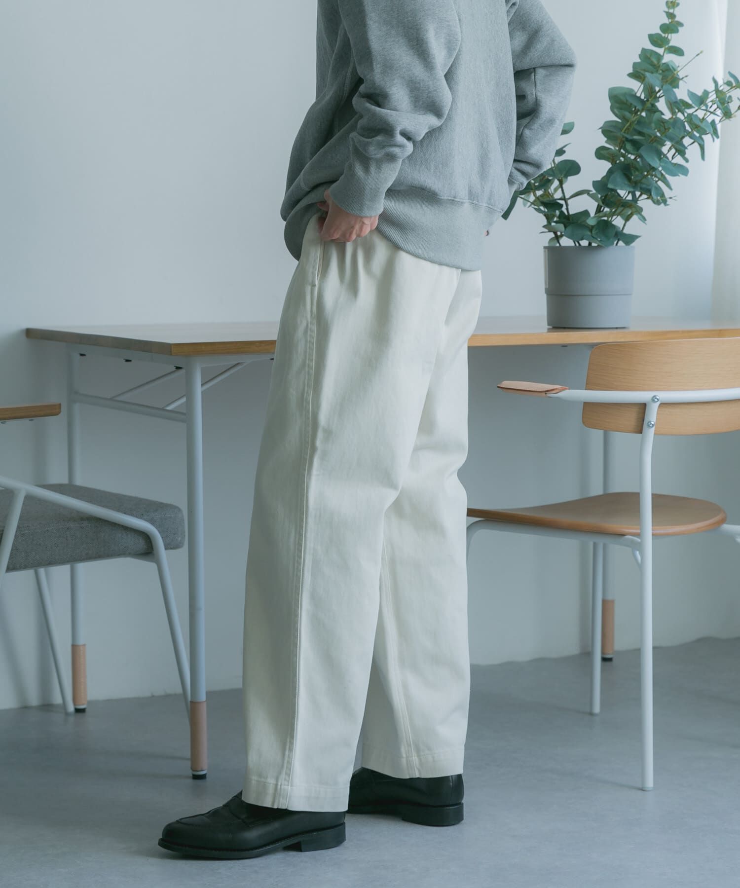 URBAN RESEARCH DOORS「FORK&SPOON　ツータックチノパンツ」|その他|