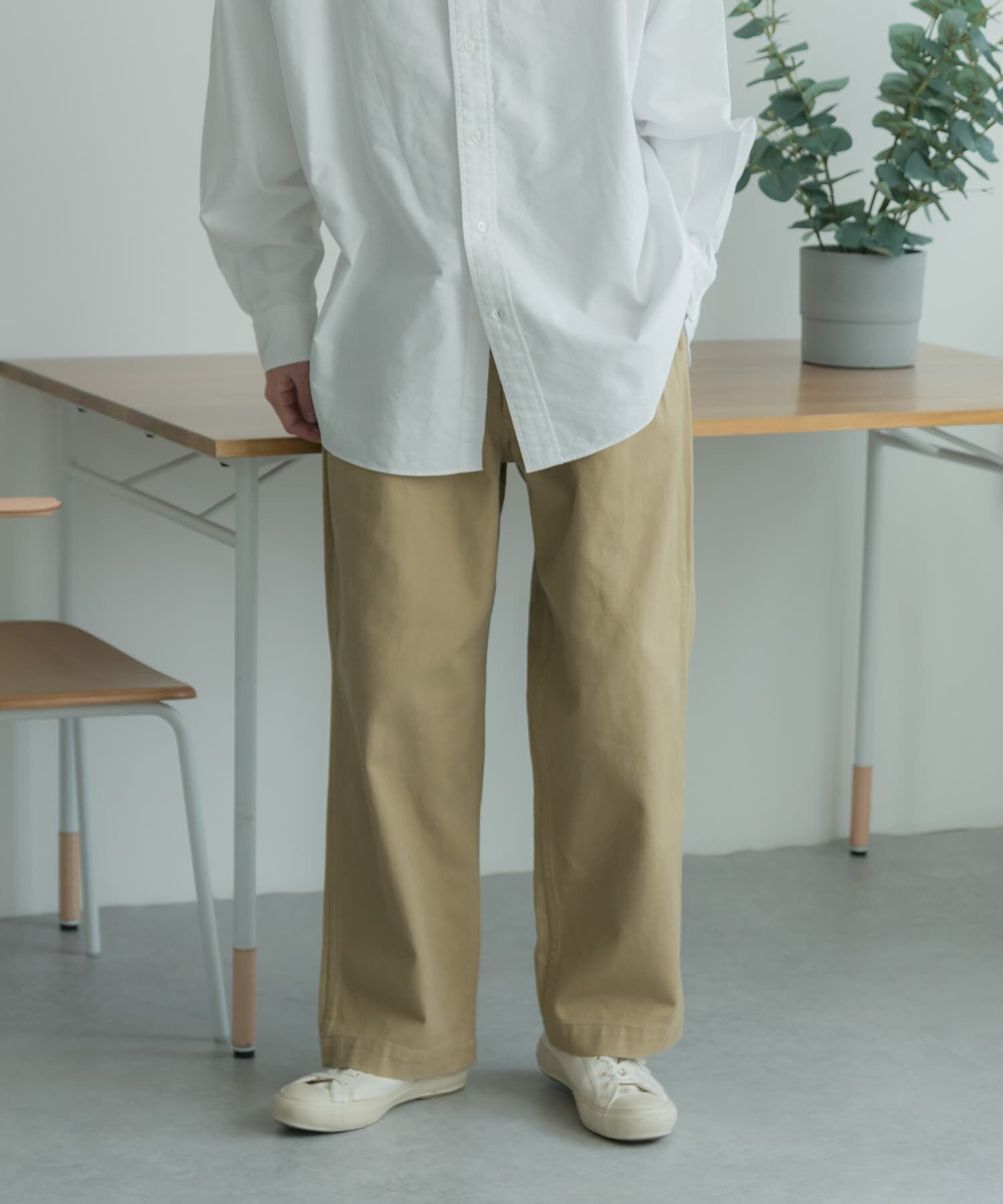 URBAN RESEARCH DOORS「FORK&SPOON　ツータックチノパンツ」|その他|