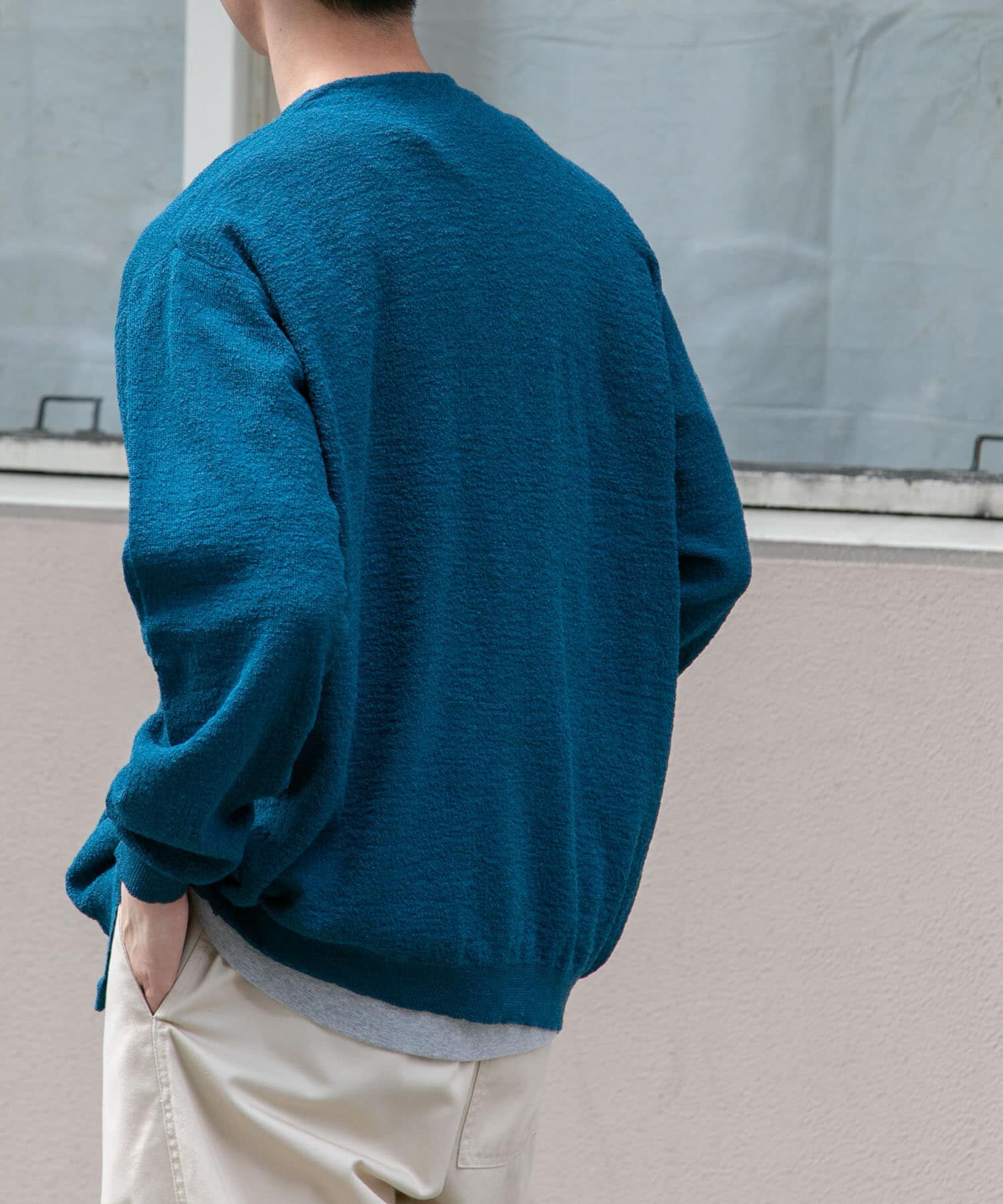 URBAN RESEARCH DOORS「FORK&SPOON　PEウォッシャブルニットカーディガン」|カーディガン|