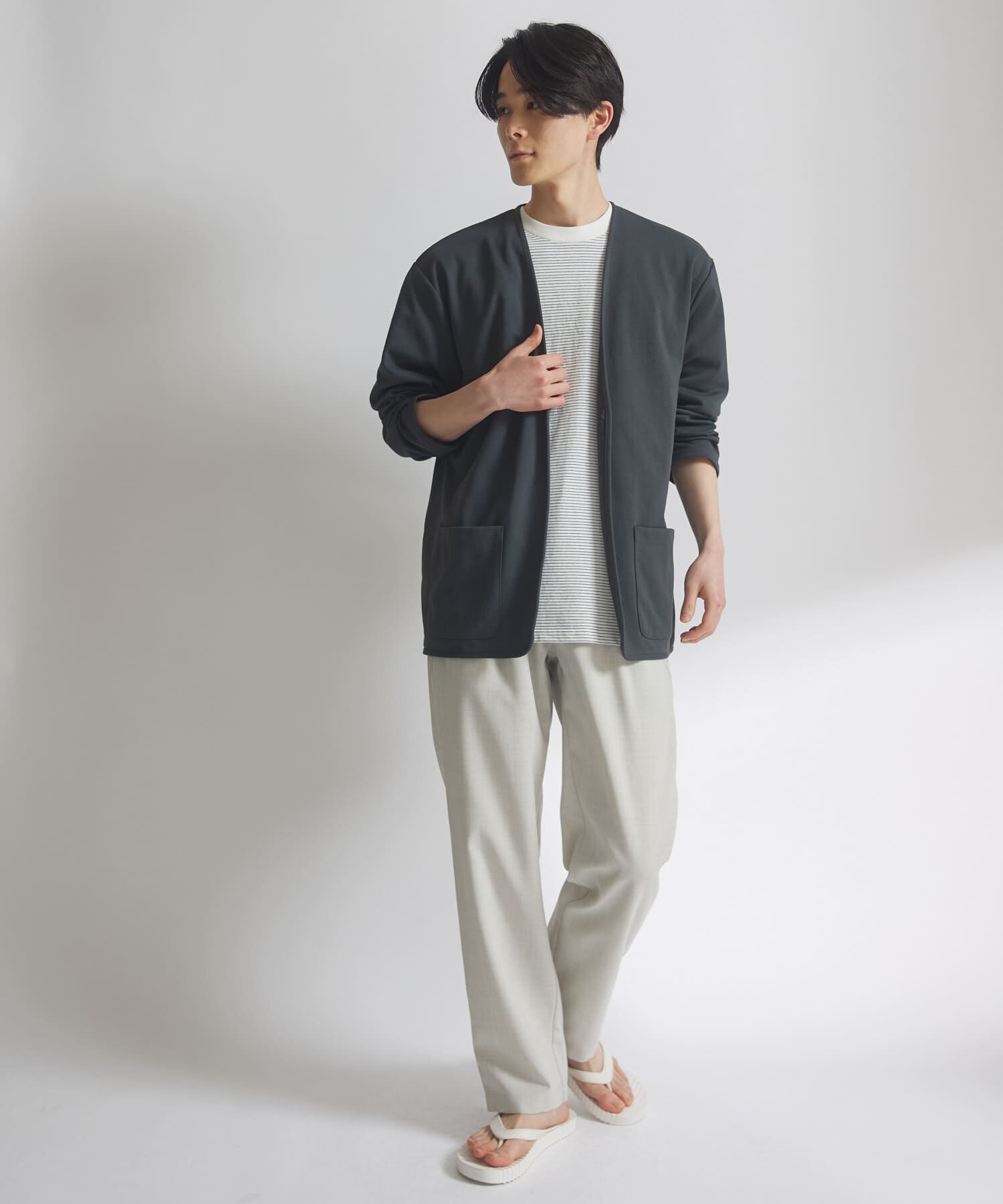 URBAN RESEARCH DOORS「『吸水速乾/イージーケア』リネンライクイージーパンツ」|その他|