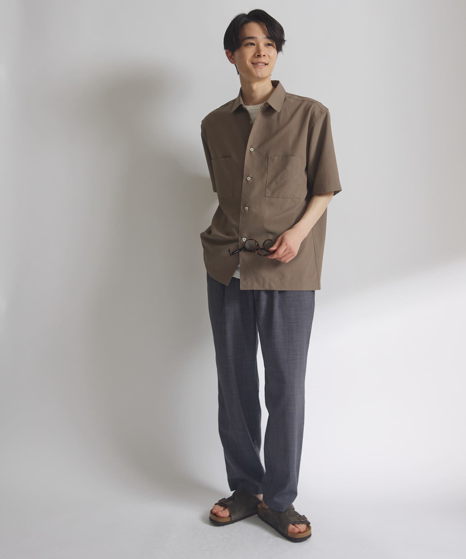 URBAN RESEARCH DOORS「『吸水速乾/イージーケア』リネンライクイージーパンツ」|その他|