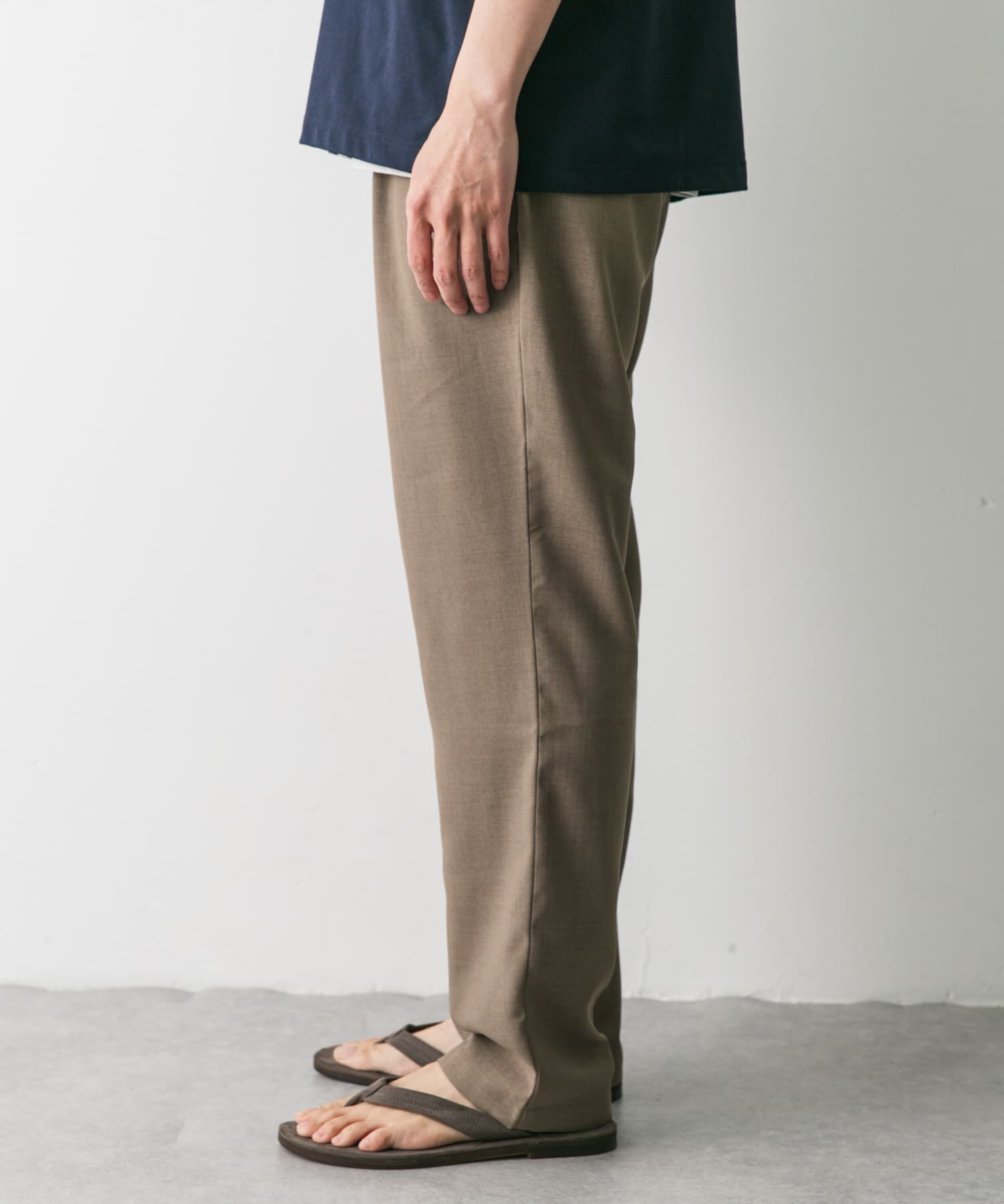 URBAN RESEARCH DOORS「『吸水速乾/イージーケア』リネンライクイージーパンツ」|その他|