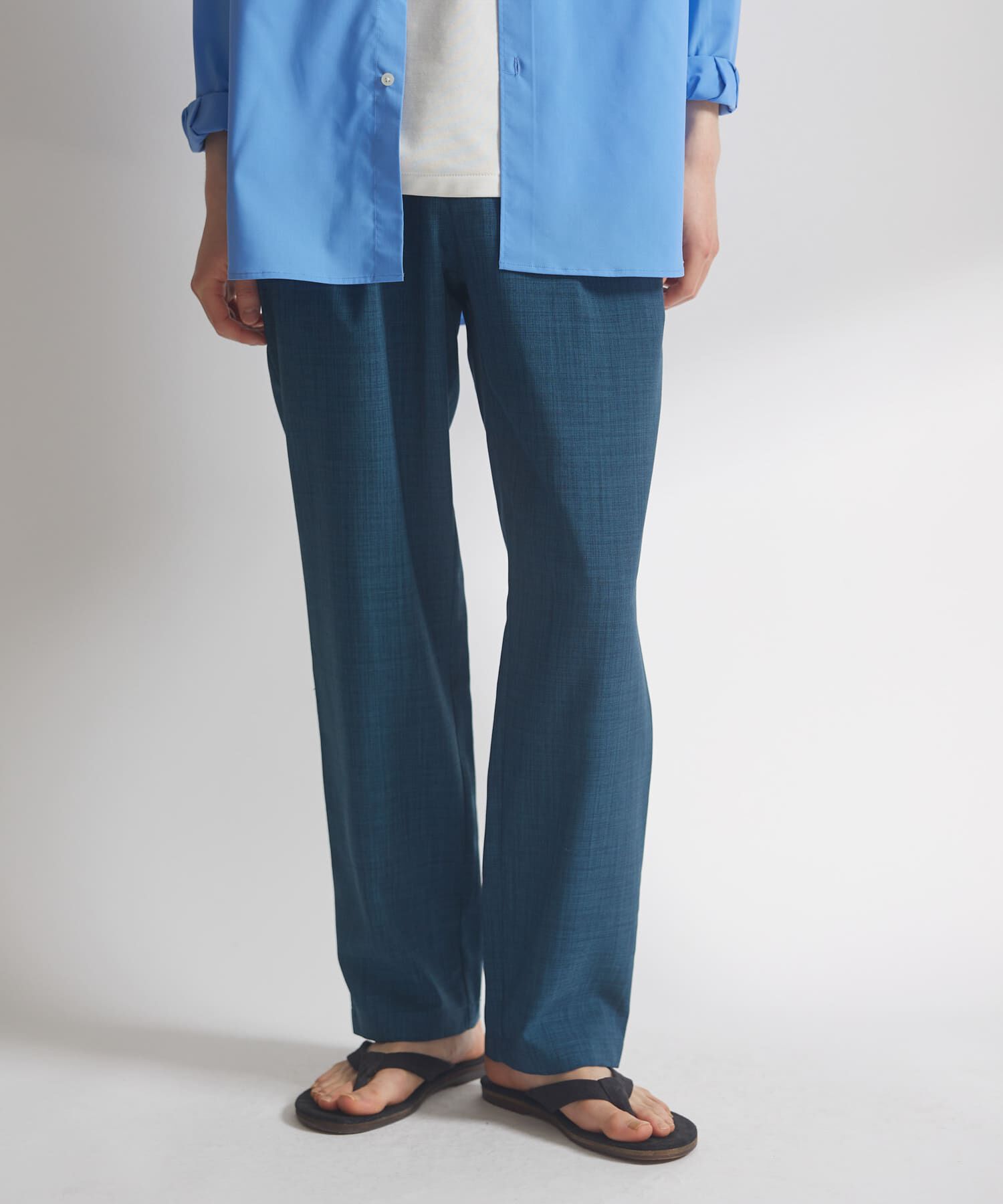 URBAN RESEARCH DOORS「『吸水速乾/イージーケア』リネンライクイージーパンツ」|その他|