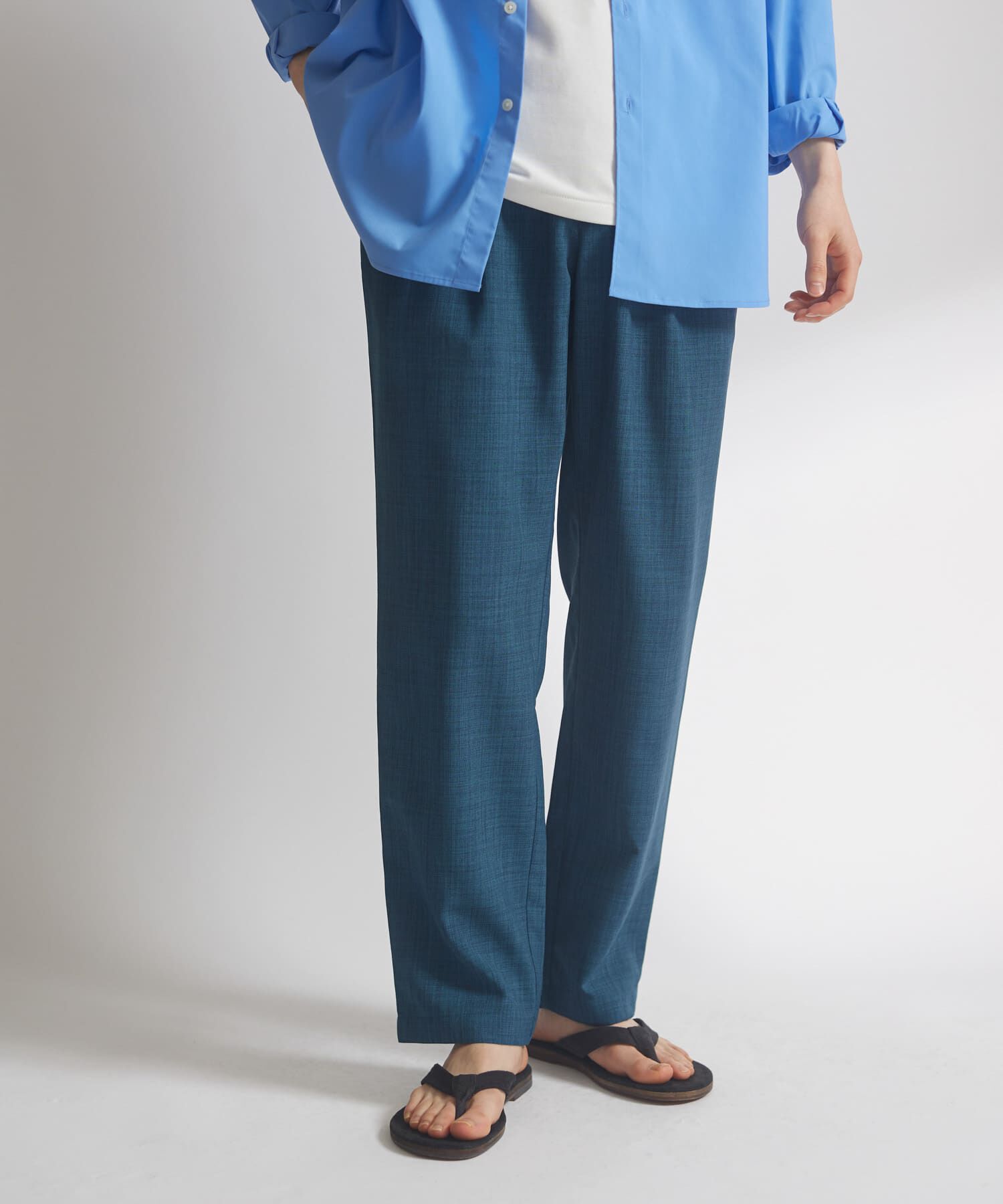 URBAN RESEARCH DOORS「『吸水速乾/イージーケア』リネンライクイージーパンツ」|その他|