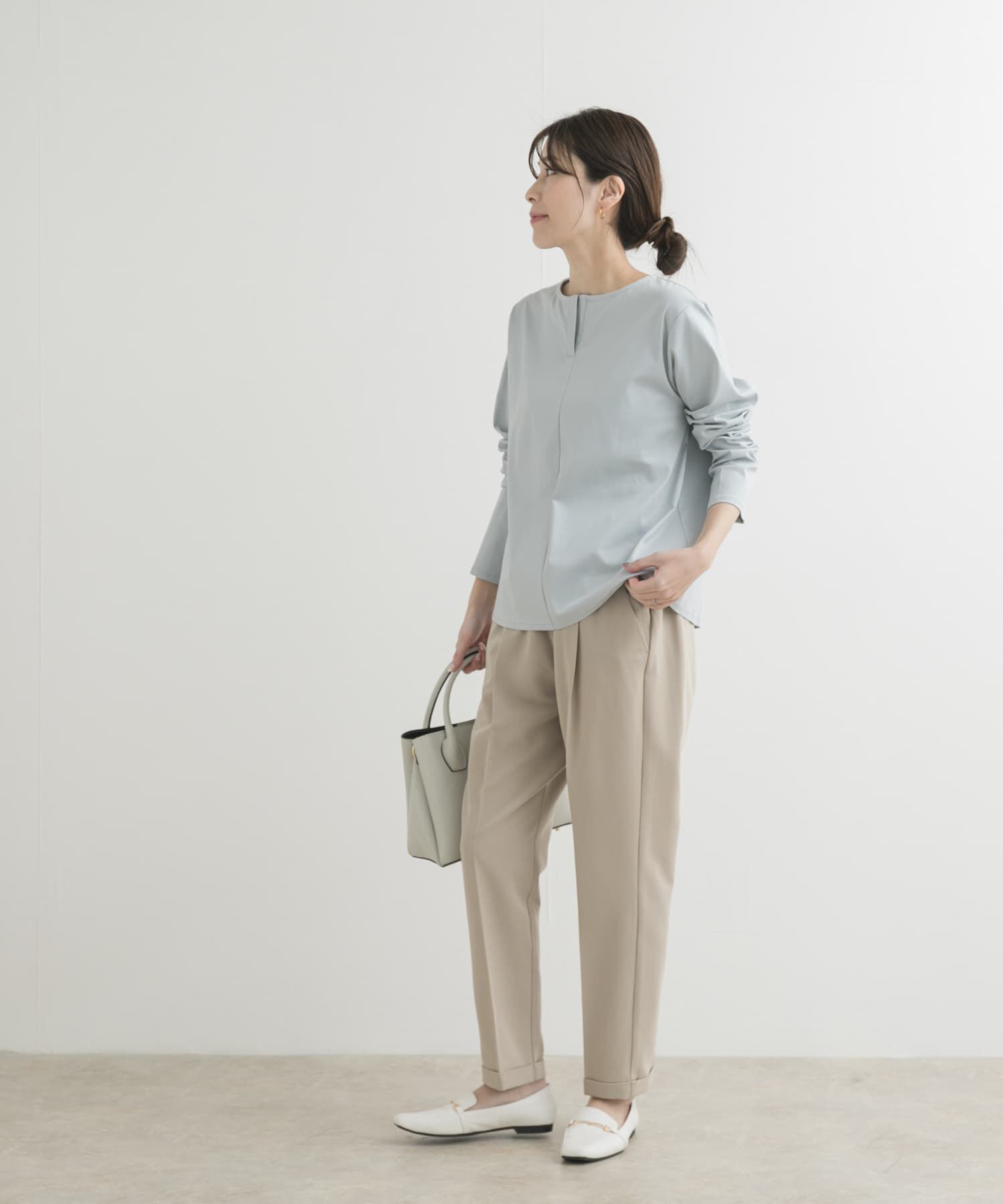 URBAN RESEARCH DOORS「『3サイズ展開』ストレッチテーパードイージーパンツ」|その他|