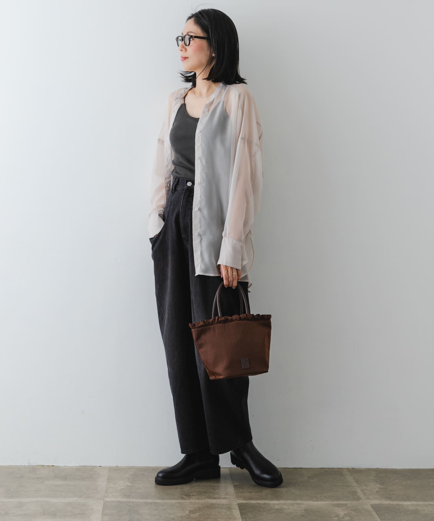 RODE SKO「hun RODESKO　Frill Tote」|トートバッグ|