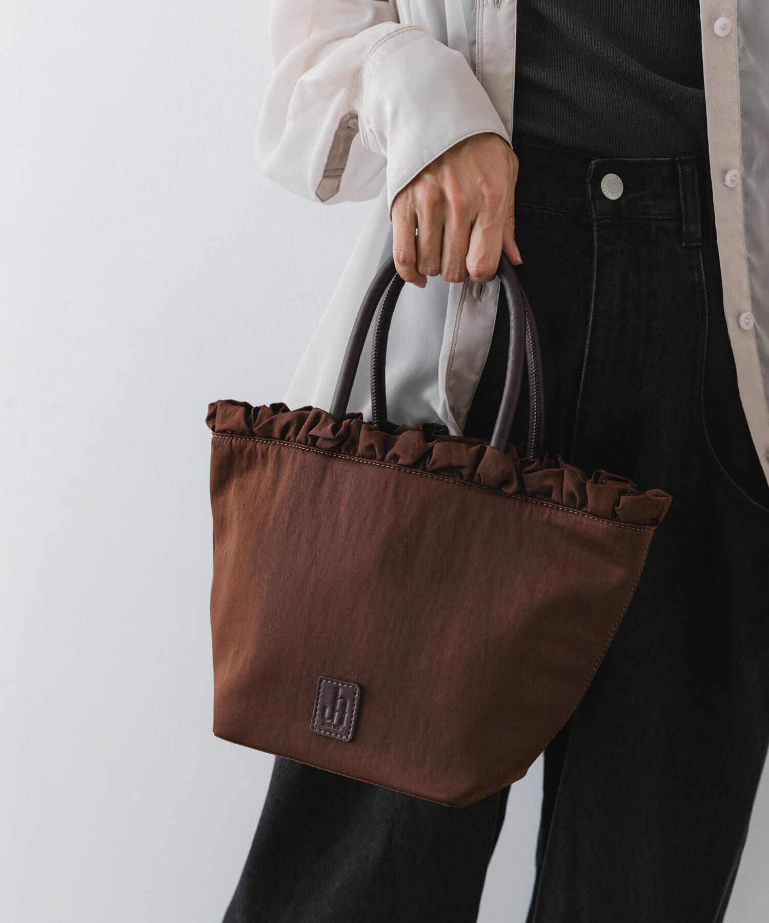 RODE SKO「hun RODESKO　Frill Tote」|トートバッグ|