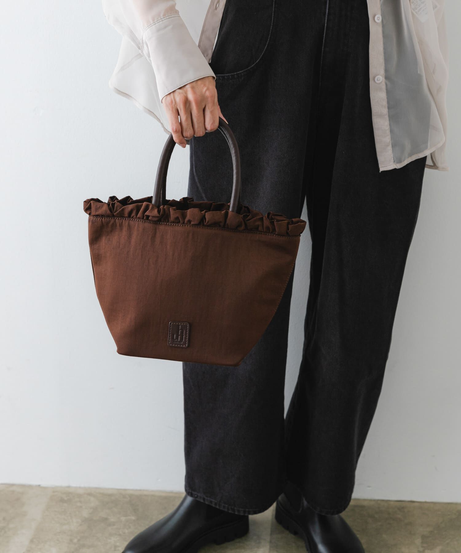 RODE SKO「hun RODESKO　Frill Tote」|トートバッグ|