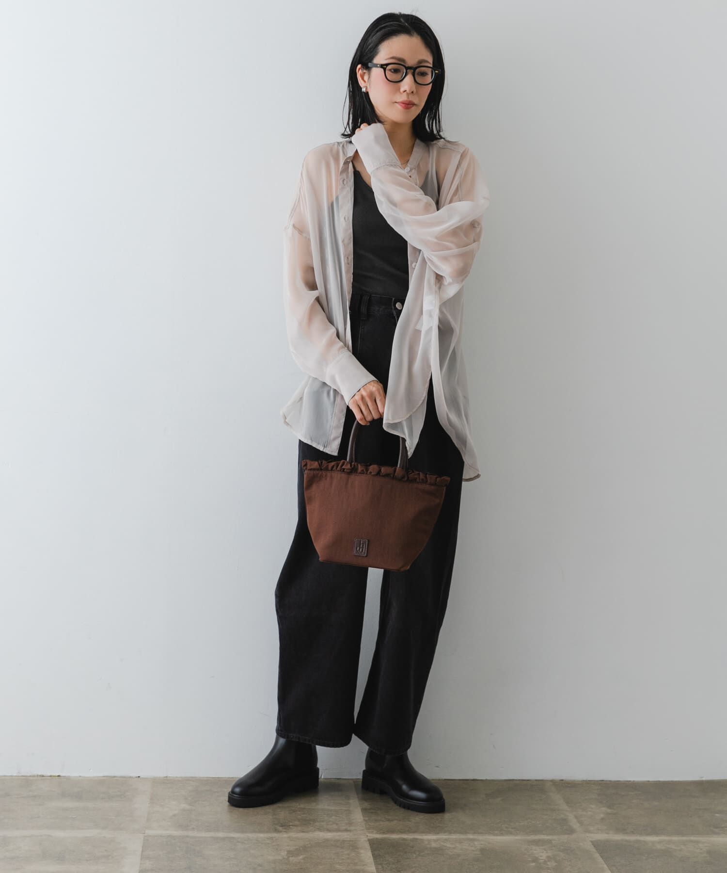 RODE SKO「hun RODESKO　Frill Tote」|トートバッグ|