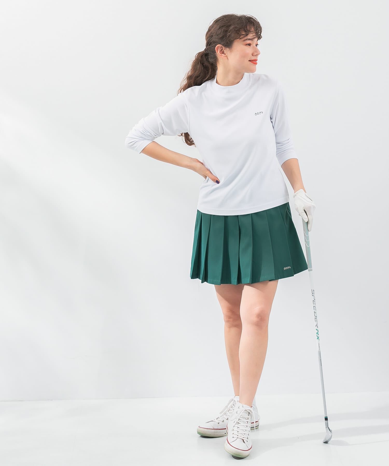 Sonny Label 「OOPS　ロングスリーブモックネックTシャツ」|Tシャツ・カットソー|