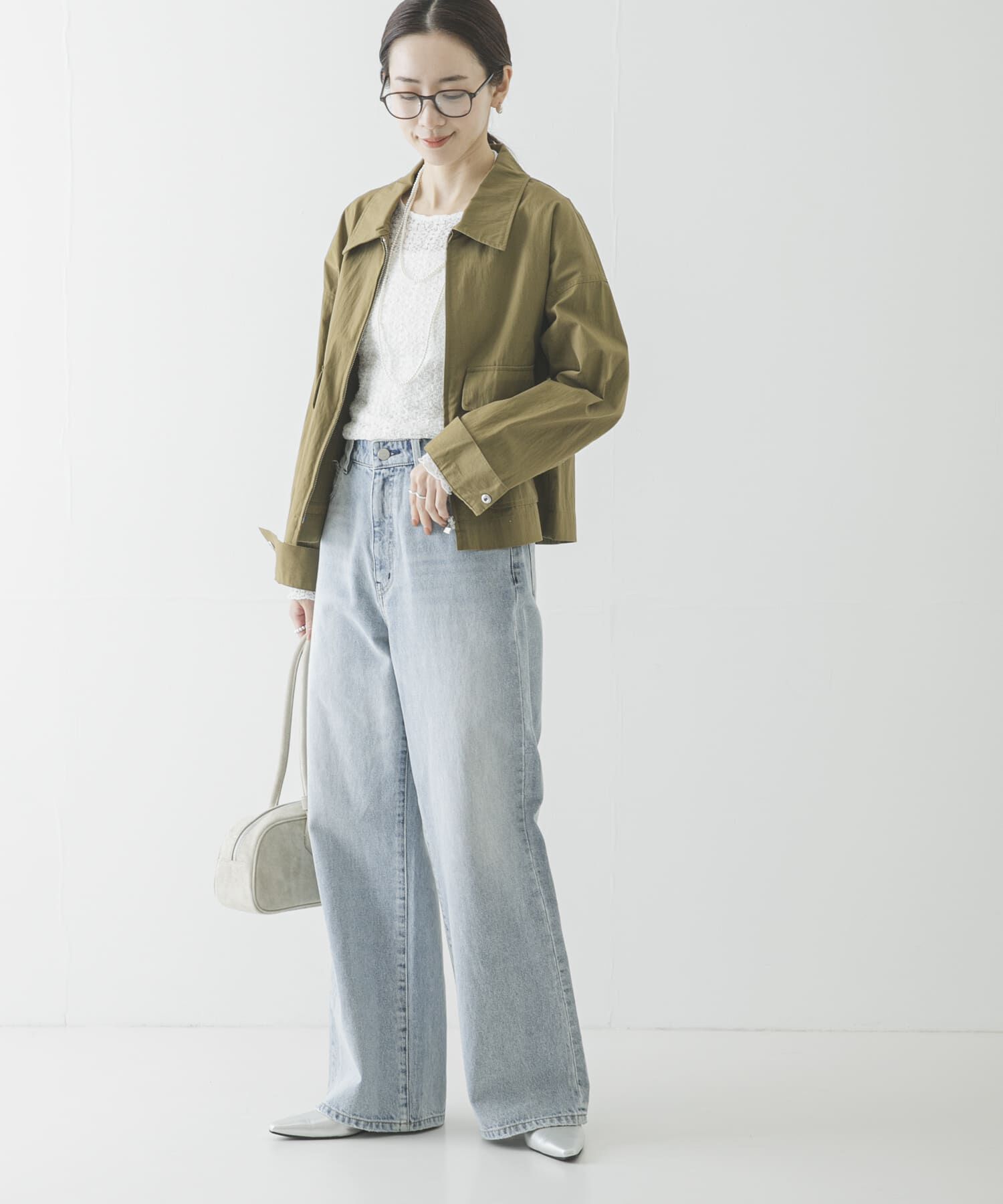 URBAN RESEARCH「コットンナイロンジップブルゾン」|ブルゾン・スタジャン|