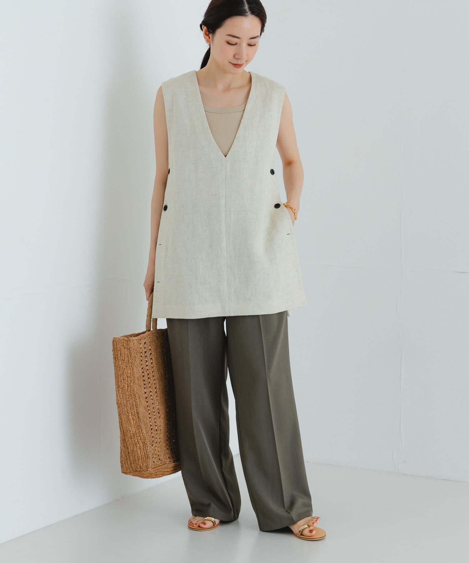 URBAN RESEARCH「『3サイズ展開』『イージーケア』ストレッチタックスラックス」|その他|