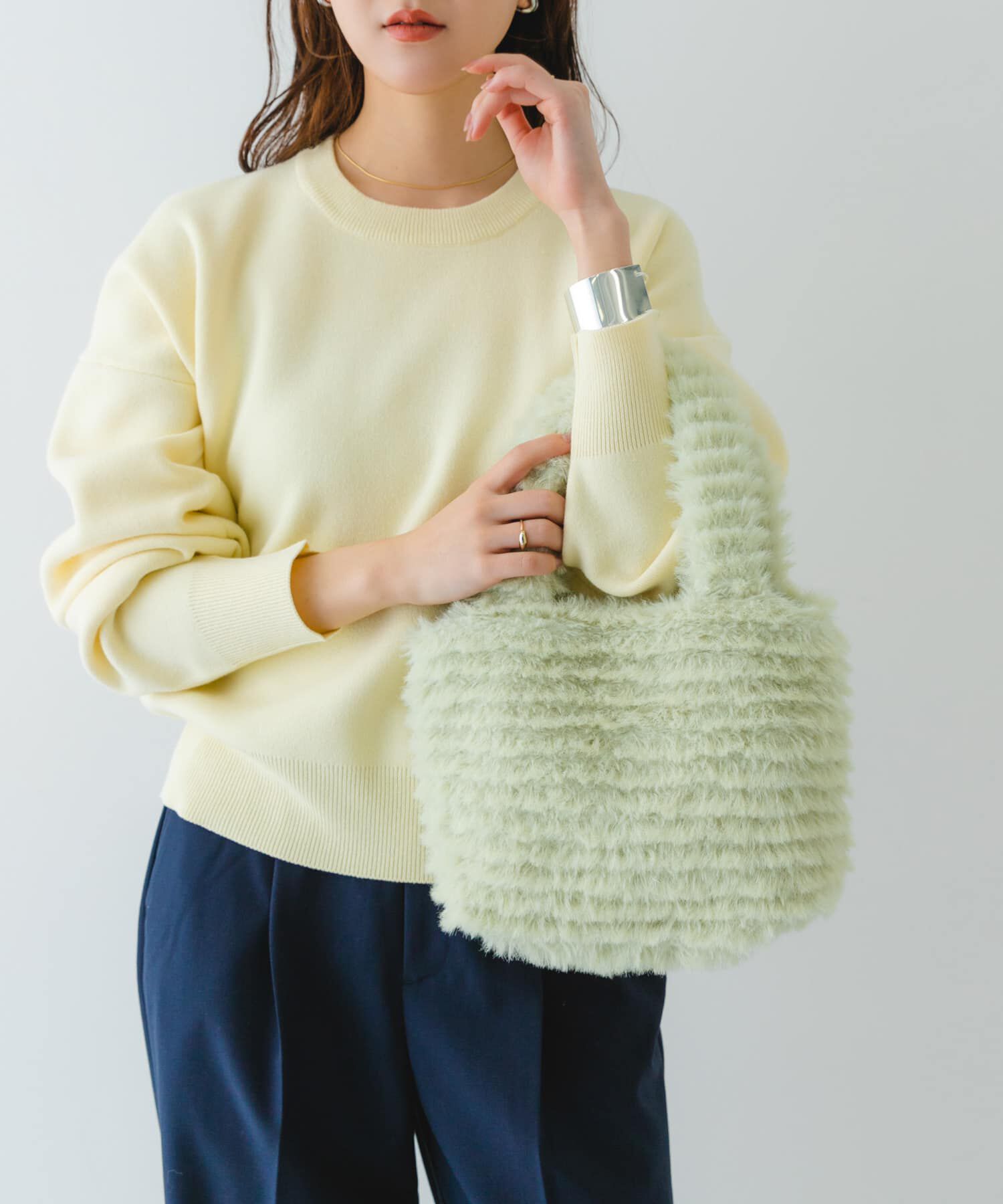 RODE SKO「シャギーファーバッグ」|トートバッグ|