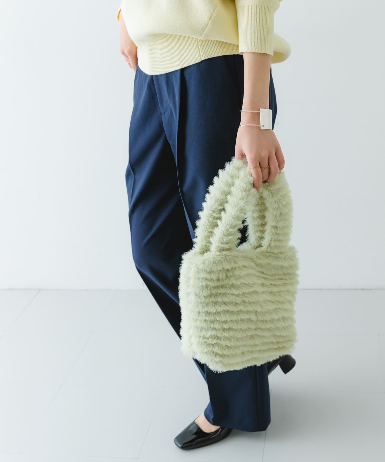 RODE SKO「シャギーファーバッグ」|トートバッグ|