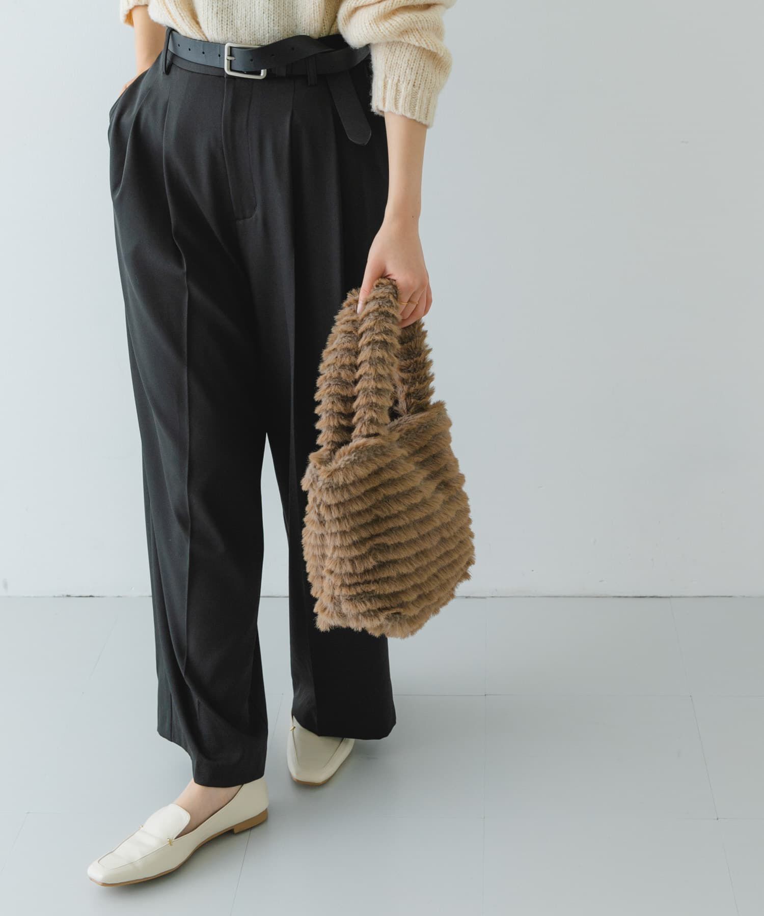 RODE SKO「シャギーファーバッグ」|トートバッグ|