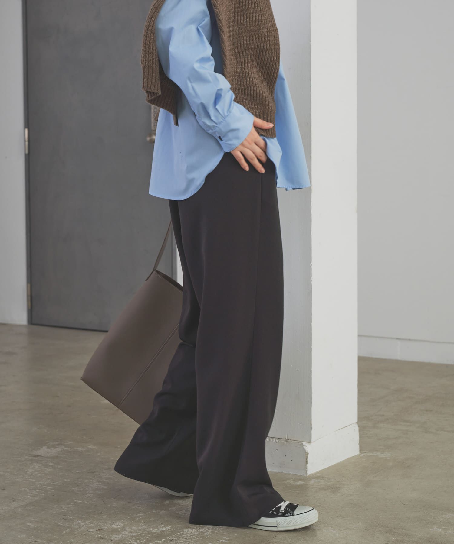 URBAN RESEARCH DOORS「『仁村紗和さん着用』『UR TECH』完声フロントタックイージーパンツ」|その他|