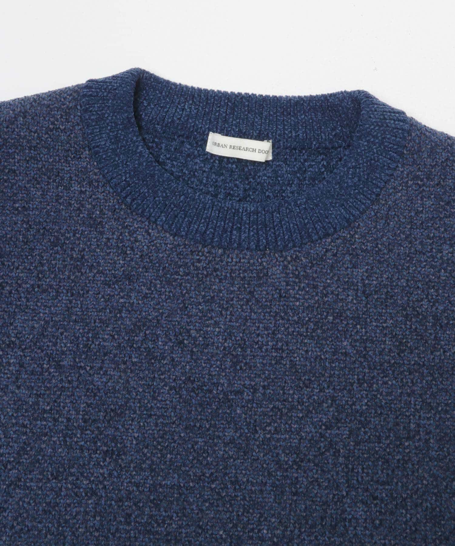 URBAN RESEARCH DOORS「ジャガードモールニットプルオーバー」|ニット・セーター|