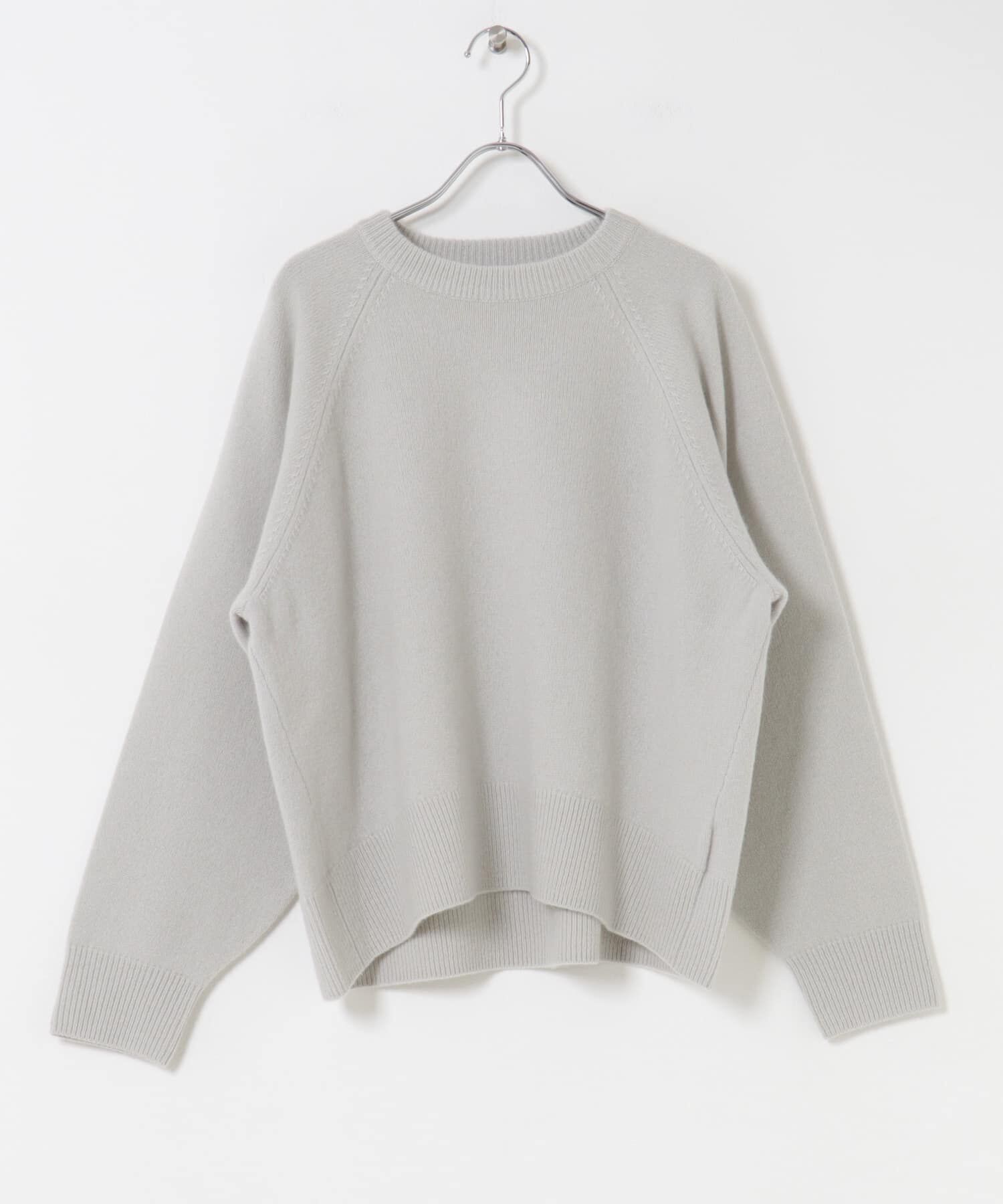 URBAN RESEARCH「カシミヤ強縮クルーネックニット」|ニット・セーター|