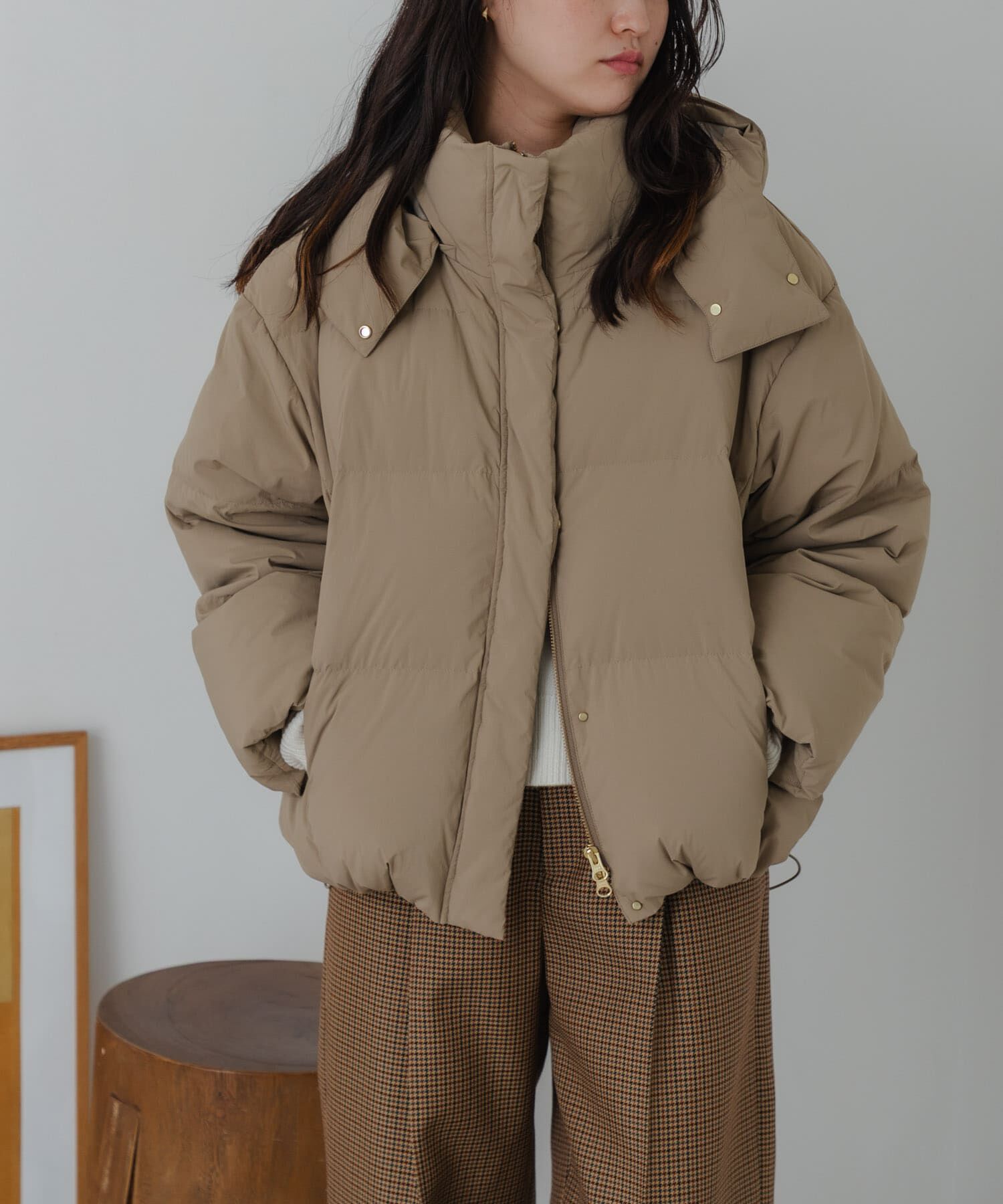 URBAN RESEARCH「2WAYフーデットダウンコート」|ダウン|