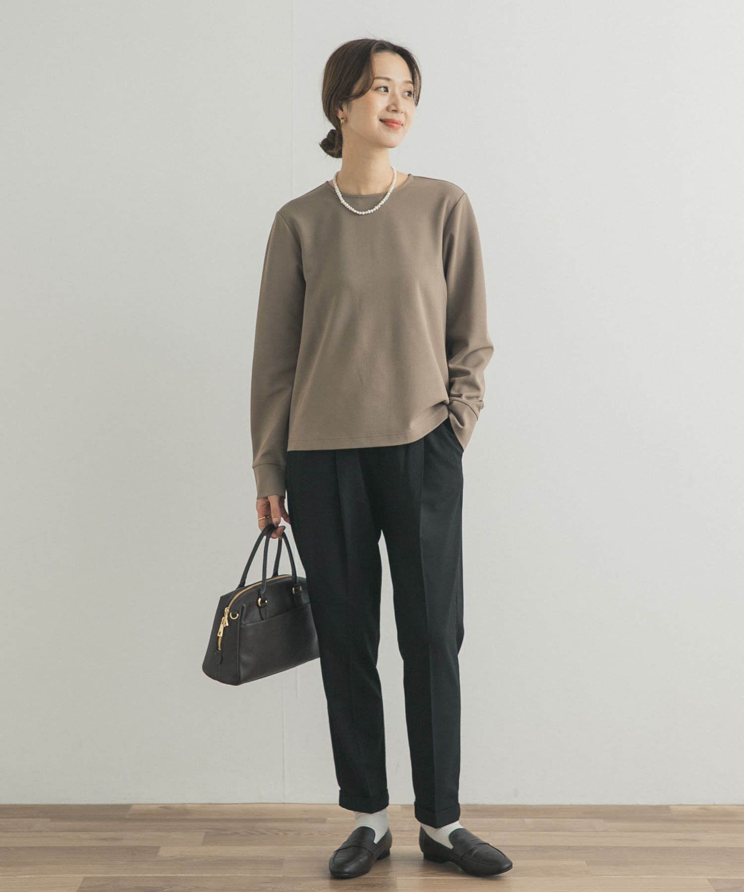 URBAN RESEARCH DOORS「『UR TECH』ジョーゼットバックZIPPO」|Tシャツ・カットソー|