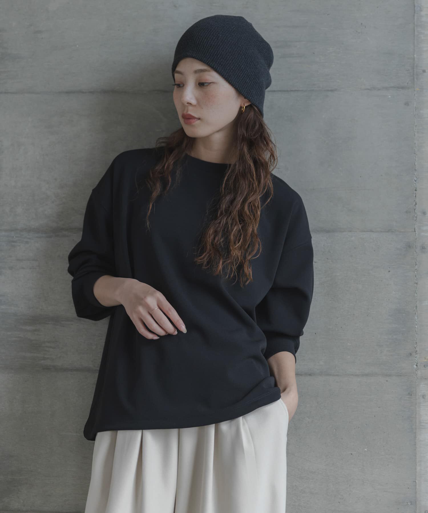 Sonny Label 「カットジョーゼットドロストプルオーバー」|Tシャツ・カットソー|