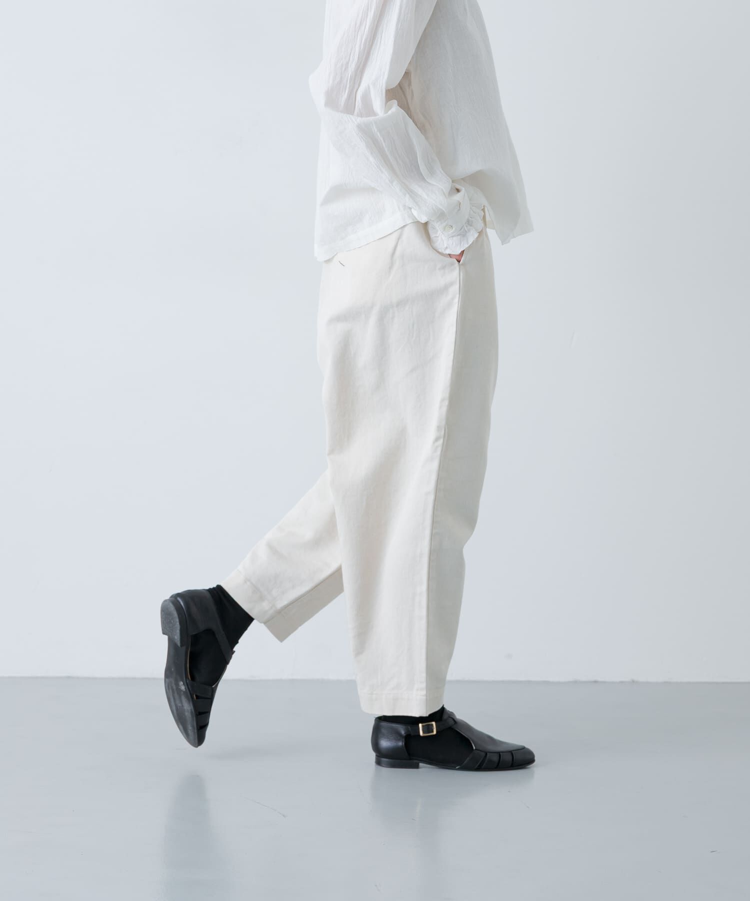 かぐれ「ドリルルーズサルエルパンツ」|その他|ナチュラル