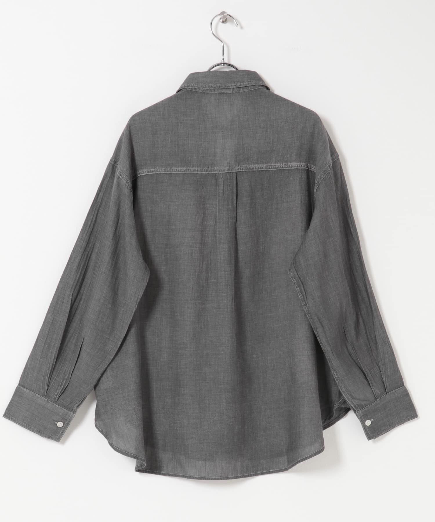 URBAN RESEARCH DOORS「シアーデニムシャツ」|シャツ・ブラウス|