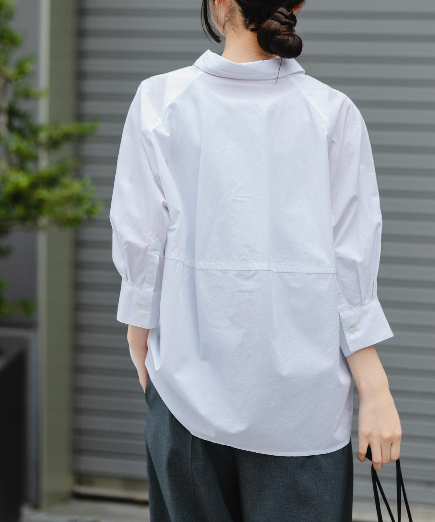 URBAN RESEARCH DOORS「FORK&SPOON　レギュラーカラーバレルシャツ」|シャツ・ブラウス|