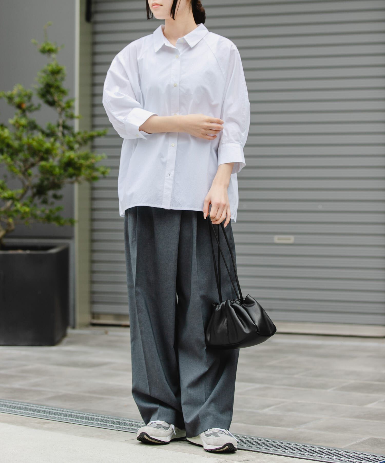 URBAN RESEARCH DOORS「FORK&SPOON　レギュラーカラーバレルシャツ」|シャツ・ブラウス|