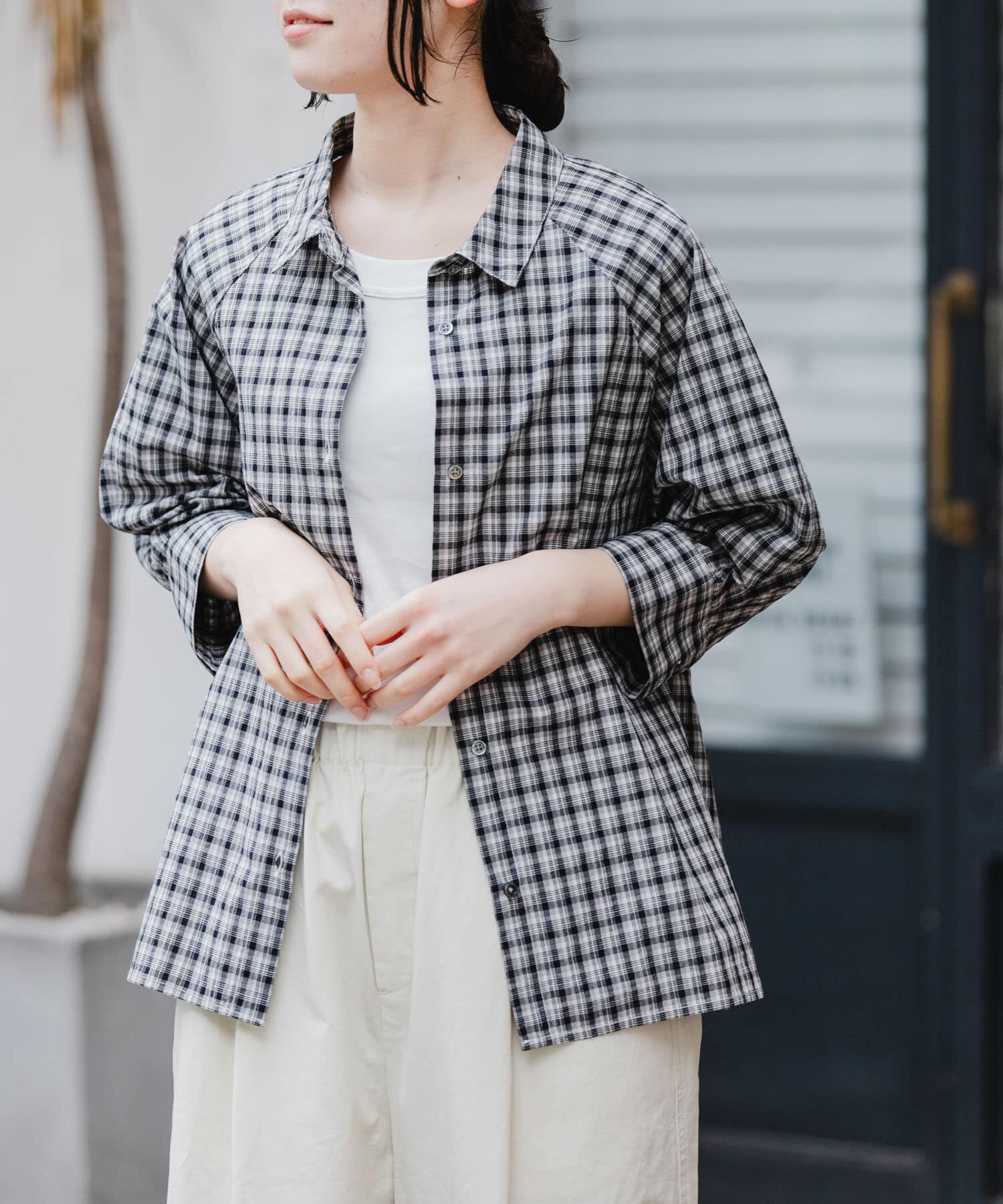 URBAN RESEARCH DOORS「FORK&SPOON　レギュラーカラーバレルシャツ」|シャツ・ブラウス|
