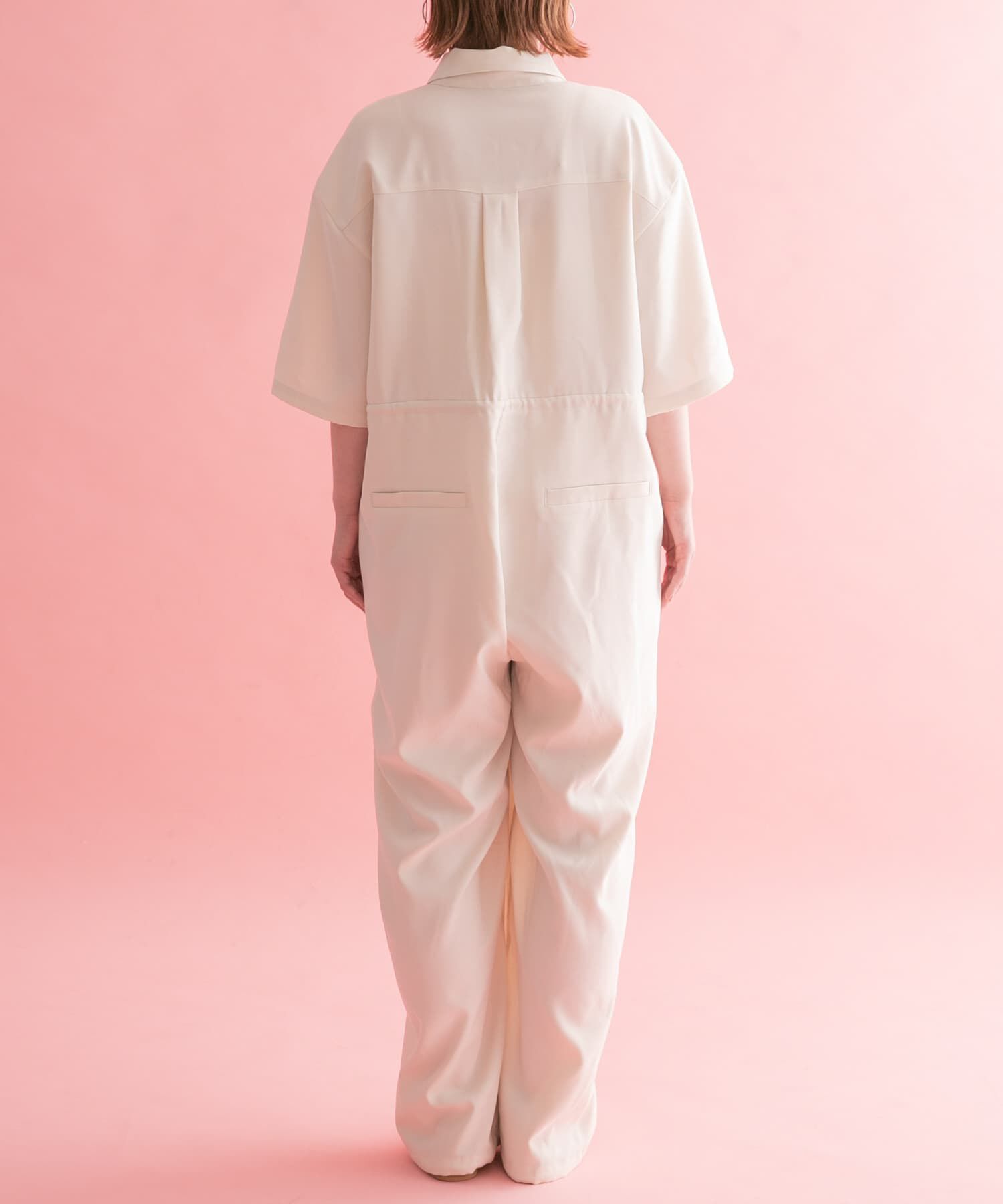  「コクーンWIDEジャンプスーツ」|スカート|