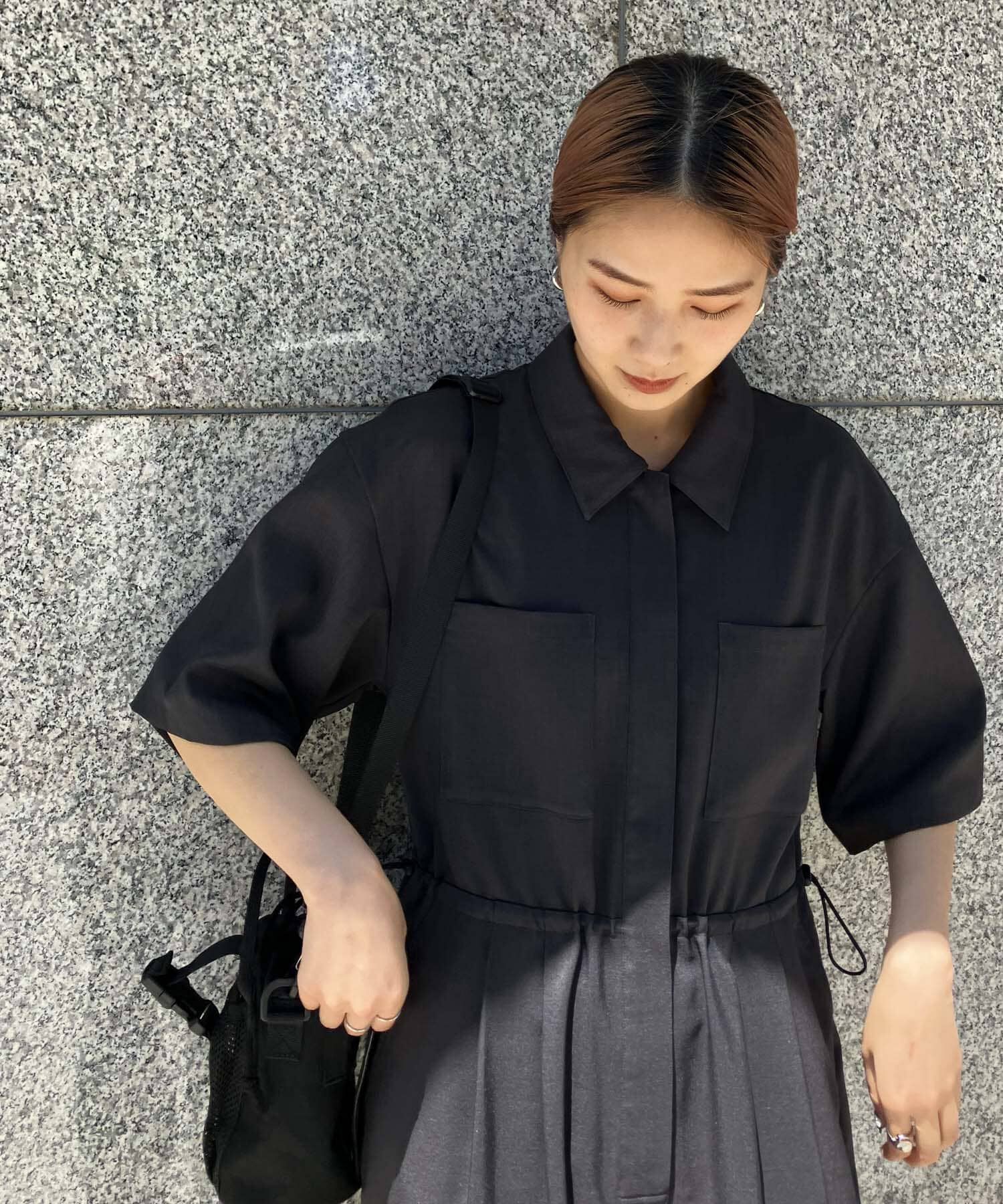  「コクーンWIDEジャンプスーツ」|スカート|