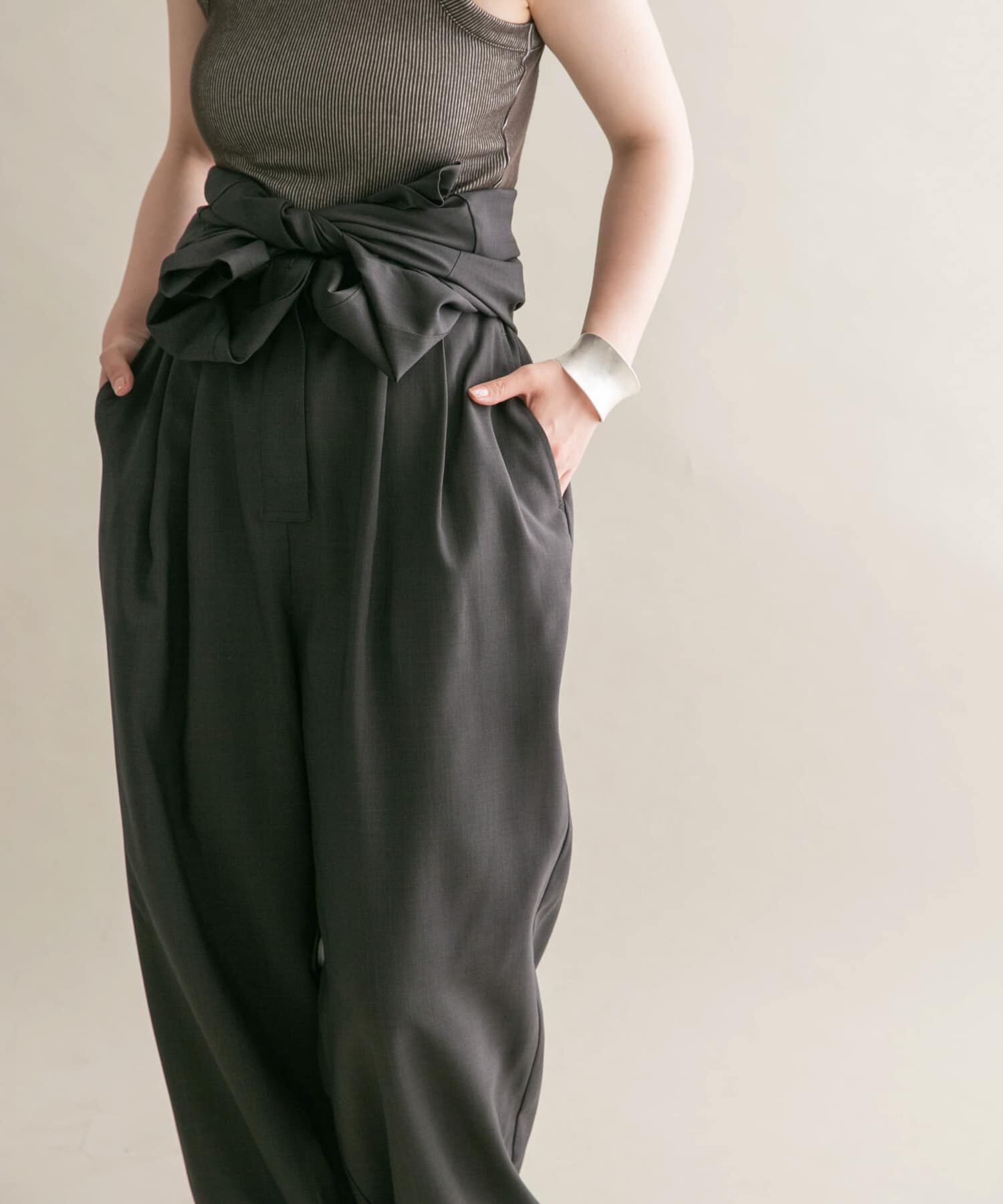  「コクーンWIDEジャンプスーツ」|スカート|