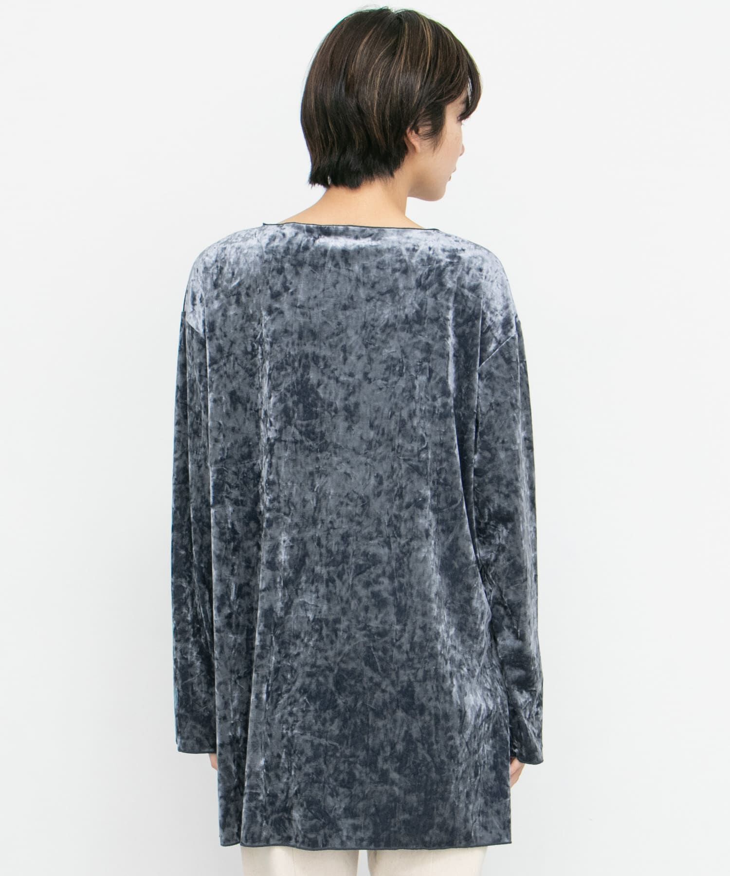  「クラッシュベロアプルオーバー&there4;」|Tシャツ・カットソー|