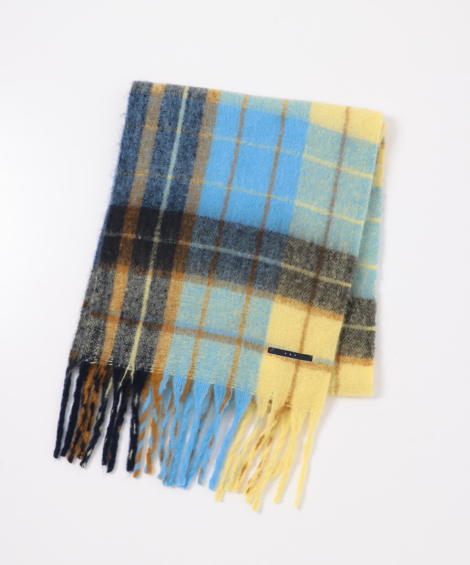  「ブークレチェックストール」|ストール|