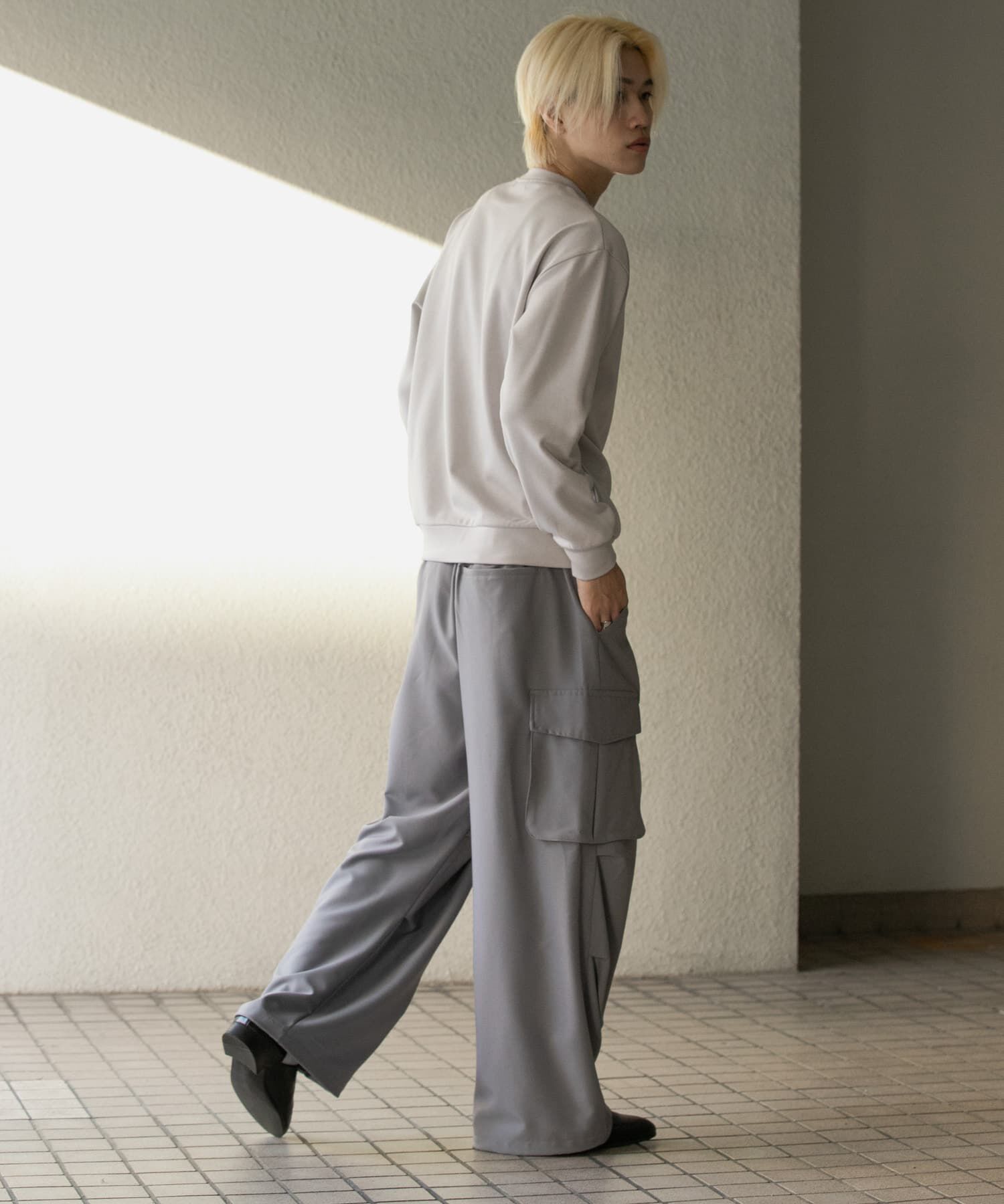 SENSE OF PLACE by URBAN RESEARCH「ダンボールポンチクルーネックスウェット」|スウェット・ジャージ|