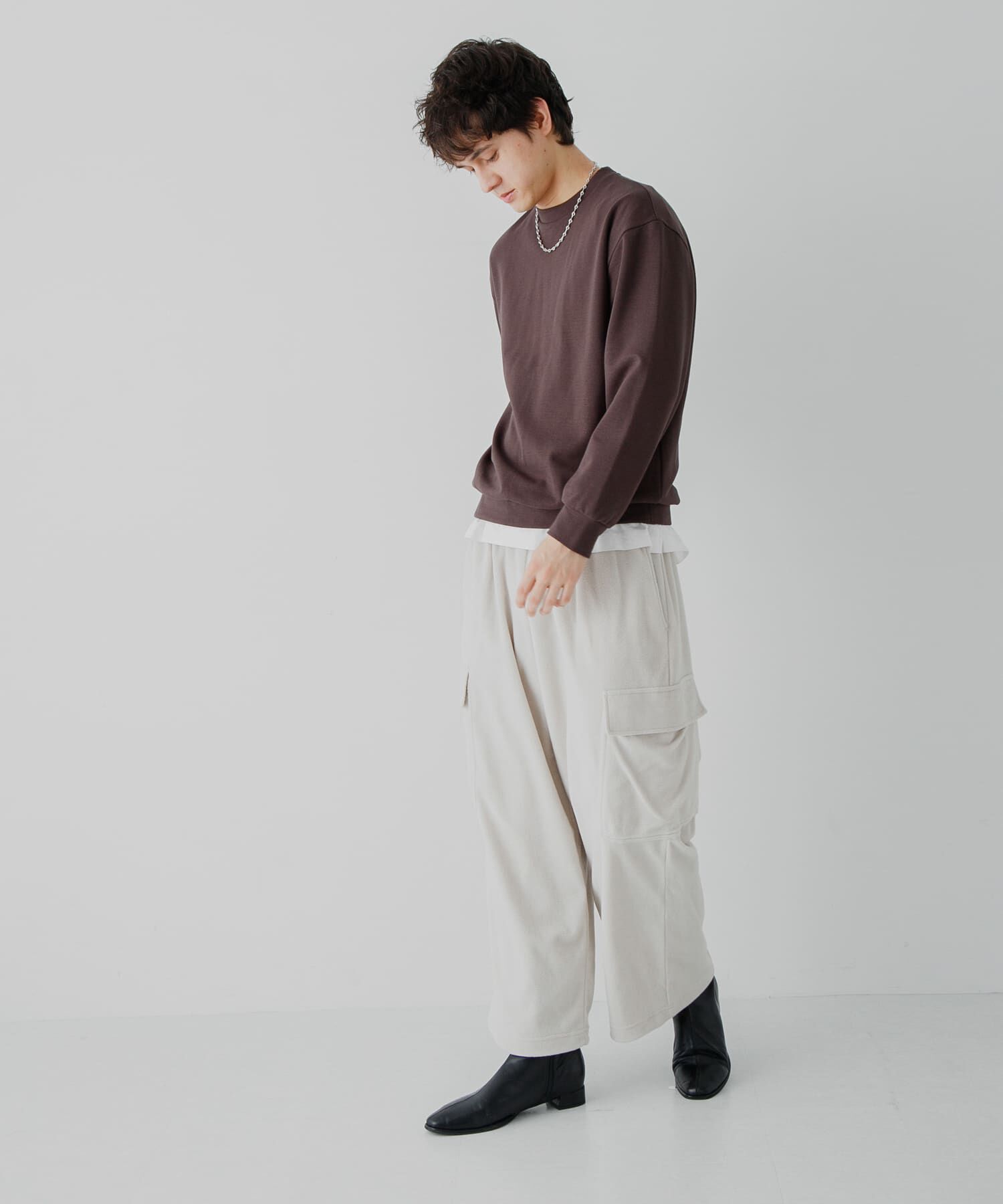 SENSE OF PLACE by URBAN RESEARCH「ダンボールポンチクルーネックスウェット」|スウェット・ジャージ|