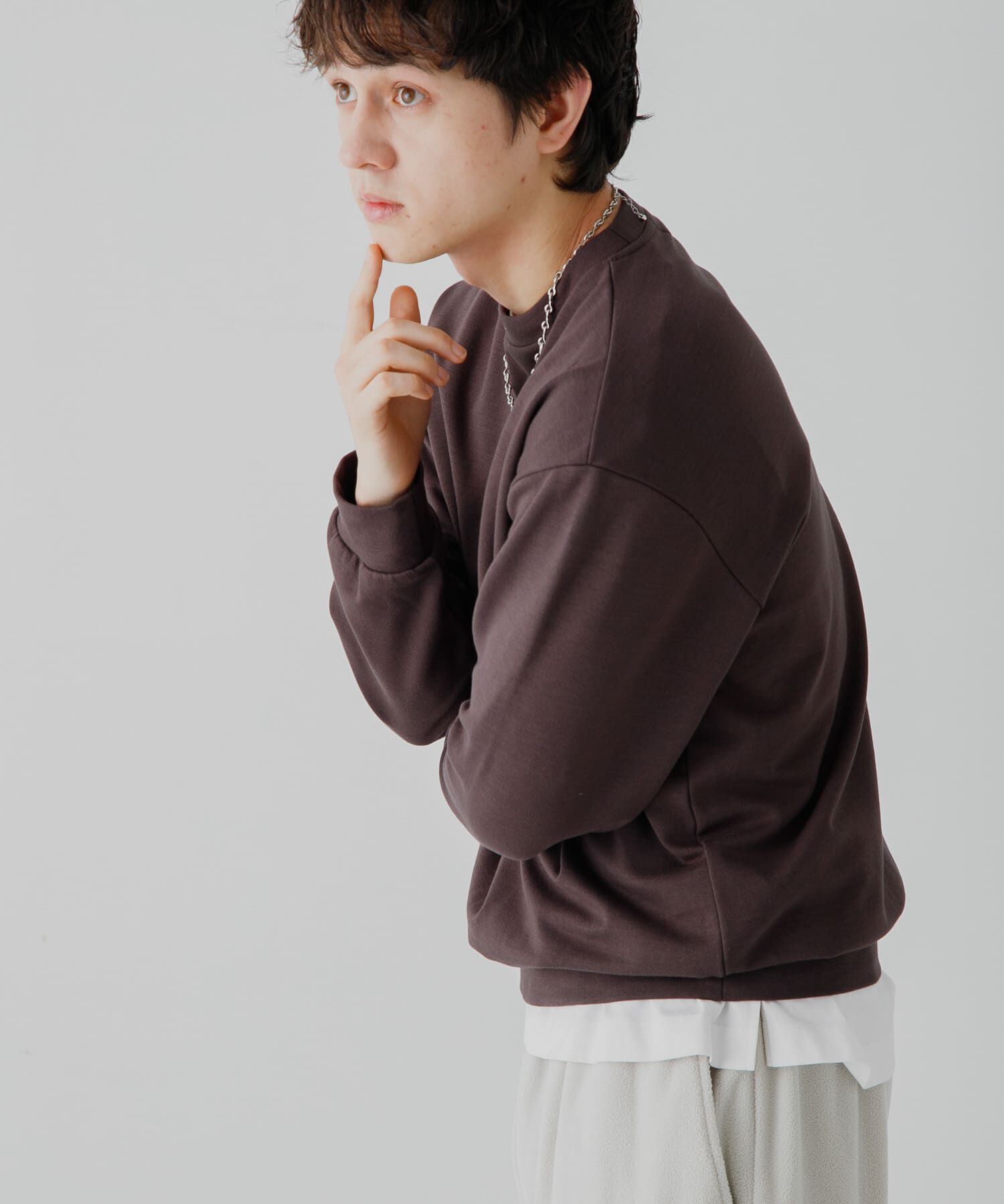 SENSE OF PLACE by URBAN RESEARCH「ダンボールポンチクルーネックスウェット」|スウェット・ジャージ|