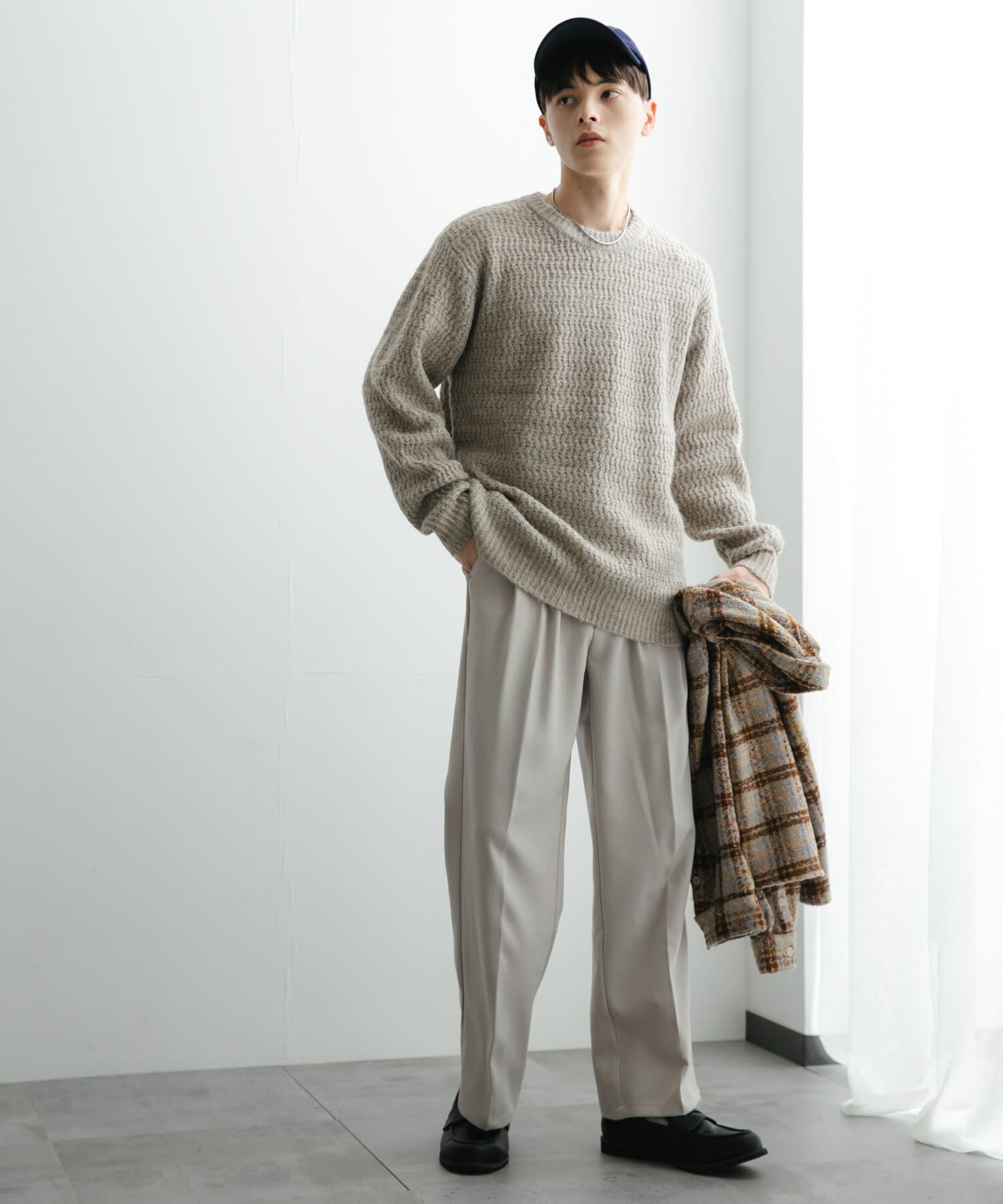 SENSE OF PLACE by URBAN RESEARCH「『ユニセックス』ローゲージカラーニット」|ニット・セーター|